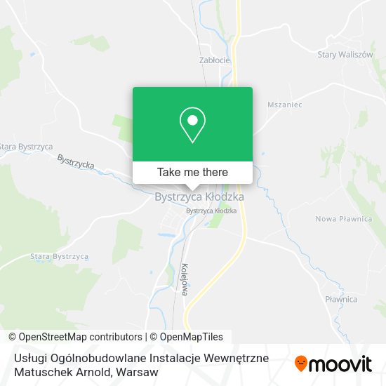 Usługi Ogólnobudowlane Instalacje Wewnętrzne Matuschek Arnold map