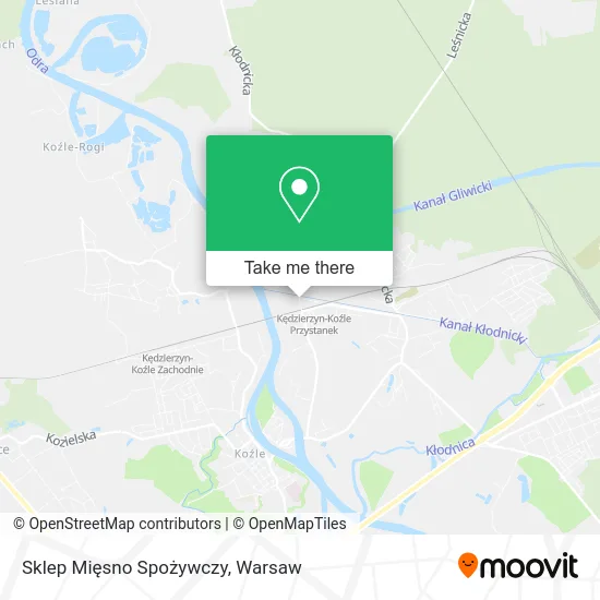Sklep Mięsno Spożywczy map