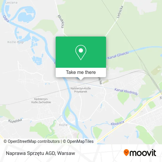 Naprawa Sprzętu AGD map