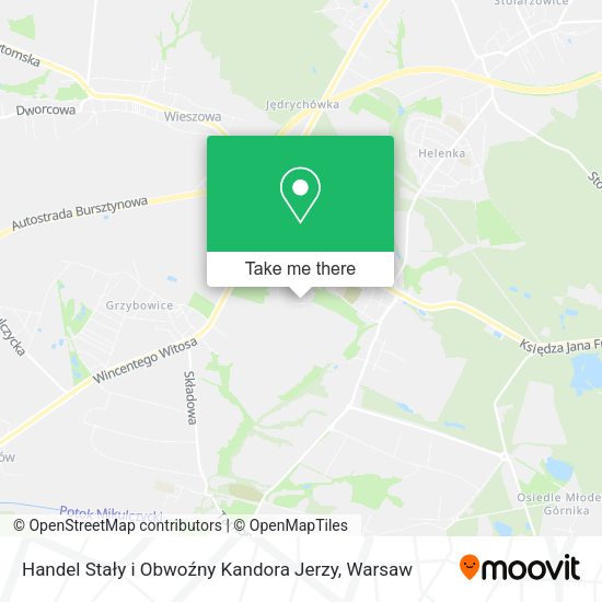 Handel Stały i Obwoźny Kandora Jerzy map