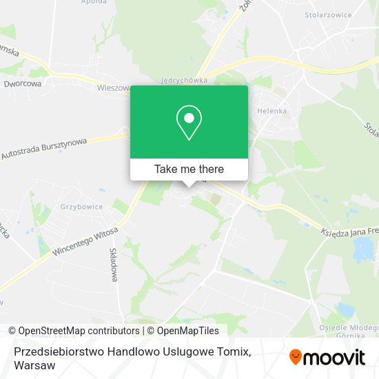 Przedsiebiorstwo Handlowo Uslugowe Tomix map