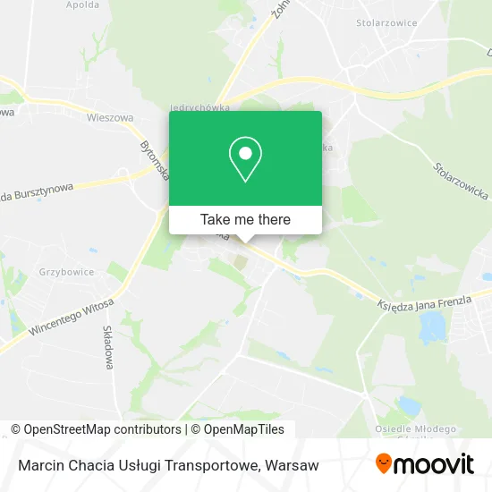Карта Marcin Chacia Usługi Transportowe