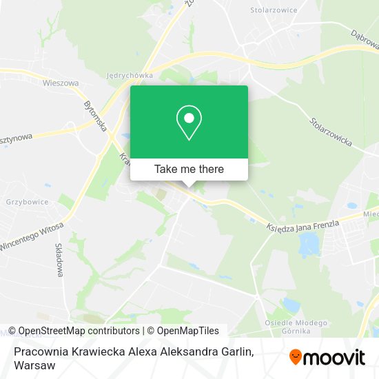 Pracownia Krawiecka Alexa Aleksandra Garlin map