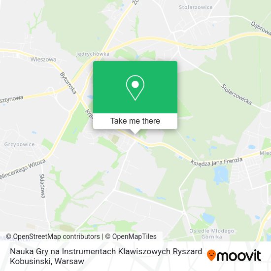 Nauka Gry na Instrumentach Klawiszowych Ryszard Kobusinski map