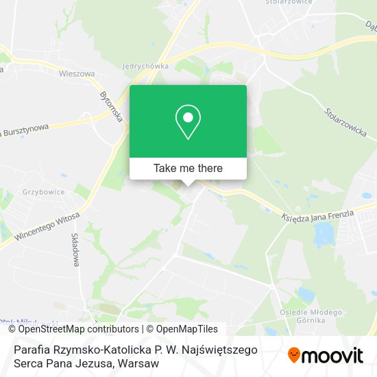 Parafia Rzymsko-Katolicka P. W. Najświętszego Serca Pana Jezusa map