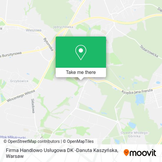 Firma Handlowo Usługowa DK -Danuta Kaszyńska map