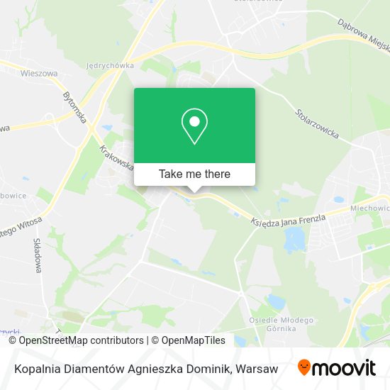 Kopalnia Diamentów Agnieszka Dominik map