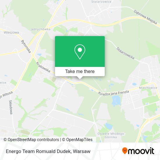 Energo Team Romuald Dudek map