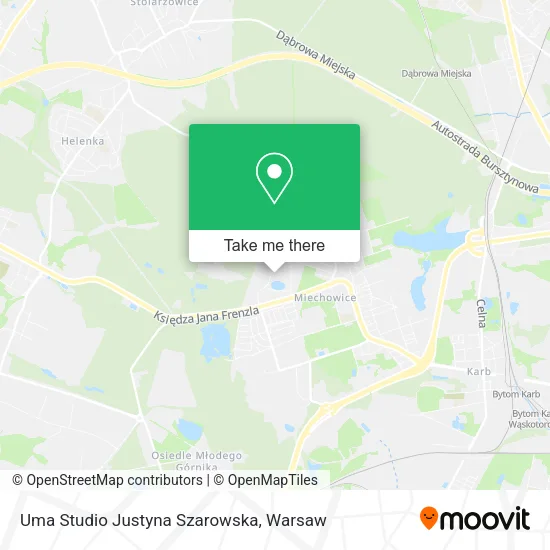 Uma Studio Justyna Szarowska map