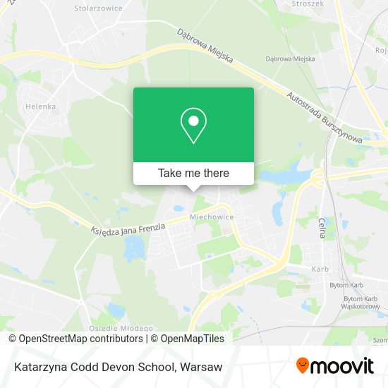 Katarzyna Codd Devon School map