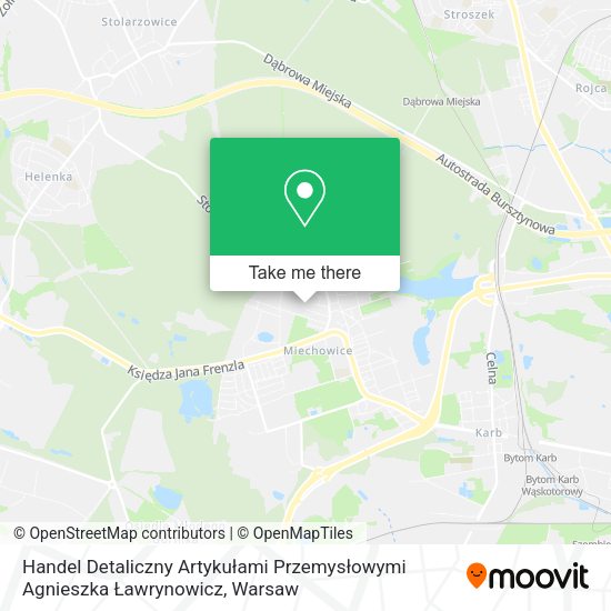 Handel Detaliczny Artykułami Przemysłowymi Agnieszka Ławrynowicz map