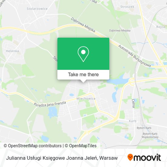 Julianna Usługi Księgowe Joanna Jeleń map