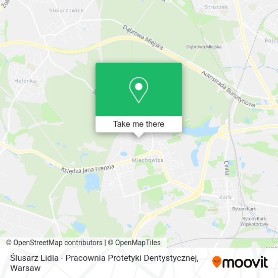 Ślusarz Lidia - Pracownia Protetyki Dentystycznej map