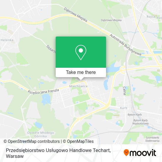 Przedsiębiorstwo Usługowo Handlowe Techart map