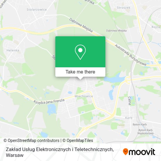 Zakład Usług Elektronicznych i Teletechnicznych map