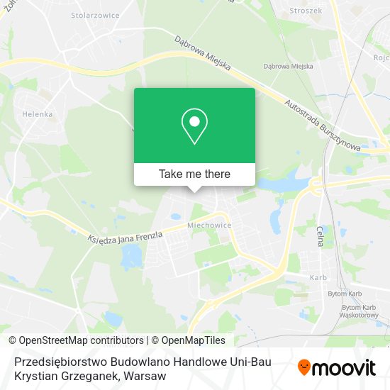 Przedsiębiorstwo Budowlano Handlowe Uni-Bau Krystian Grzeganek map