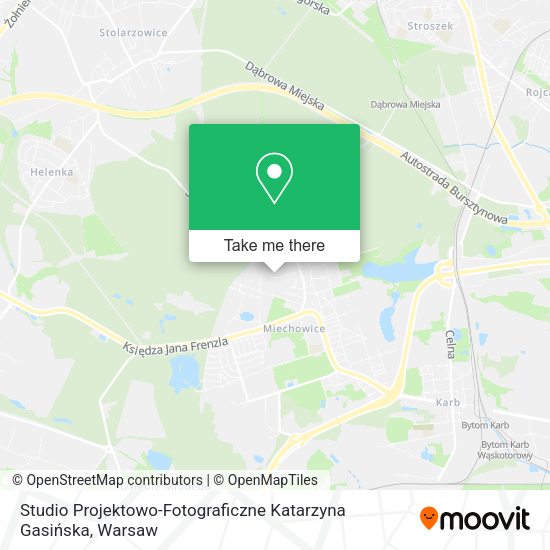 Studio Projektowo-Fotograficzne Katarzyna Gasińska map