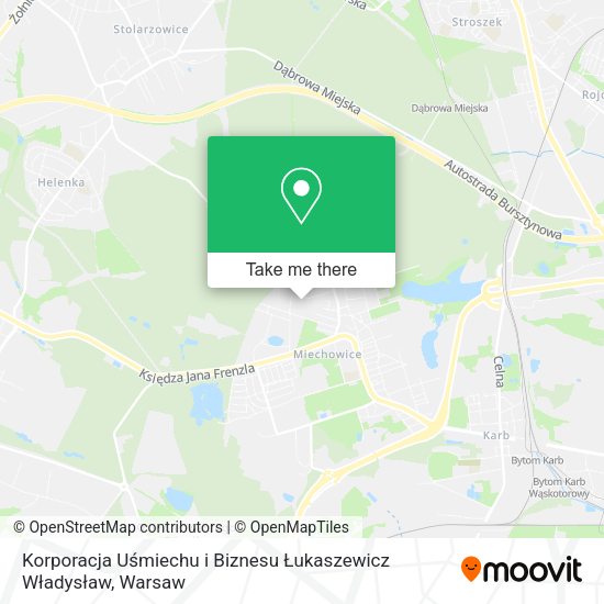 Korporacja Uśmiechu i Biznesu Łukaszewicz Władysław map