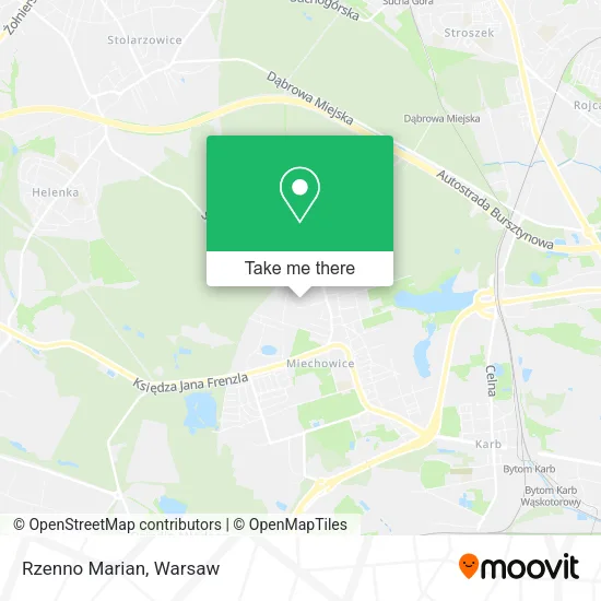 Карта Rzenno Marian