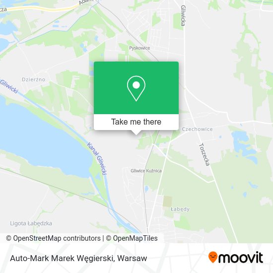 Auto-Mark Marek Węgierski map