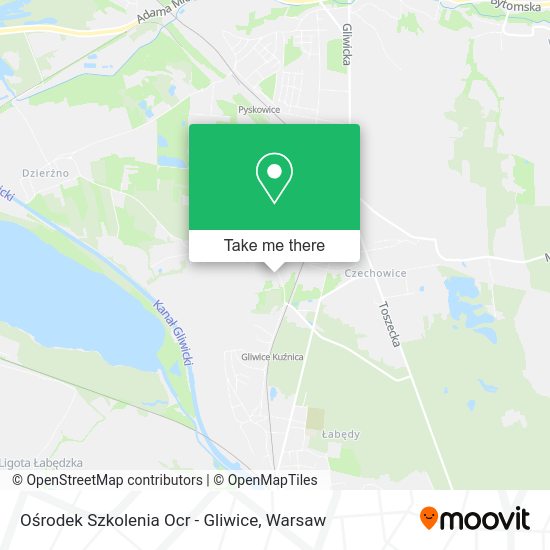 Ośrodek Szkolenia Ocr - Gliwice map