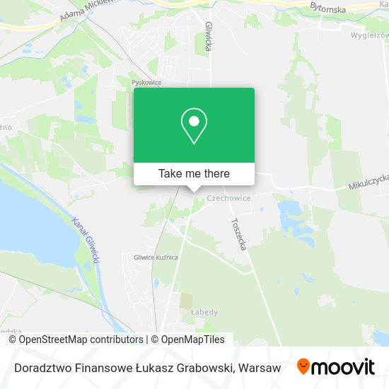 Doradztwo Finansowe Łukasz Grabowski map