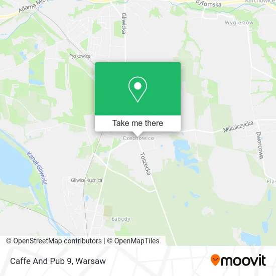 Карта Caffe And Pub 9