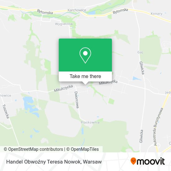 Handel Obwoźny Teresa Nowok map