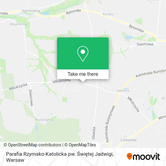 Parafia Rzymsko-Katolicka pw. Świętej Jadwigi map