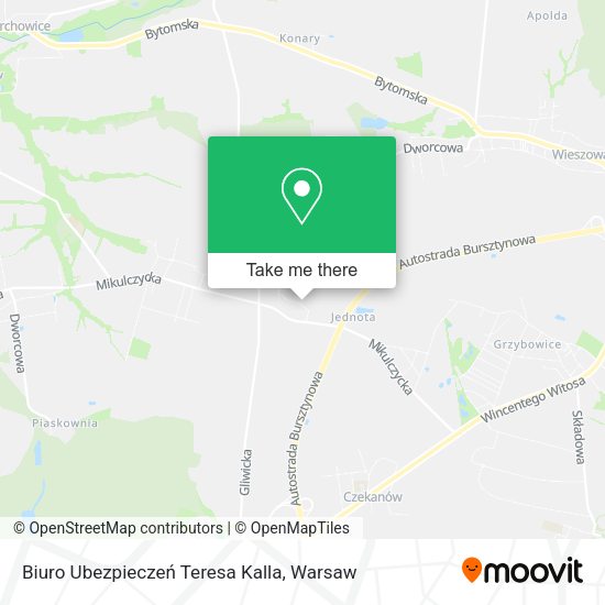 Biuro Ubezpieczeń Teresa Kalla map