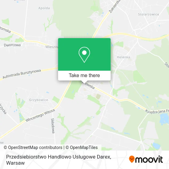 Карта Przedsiebiorstwo Handlowo Uslugowe Darex