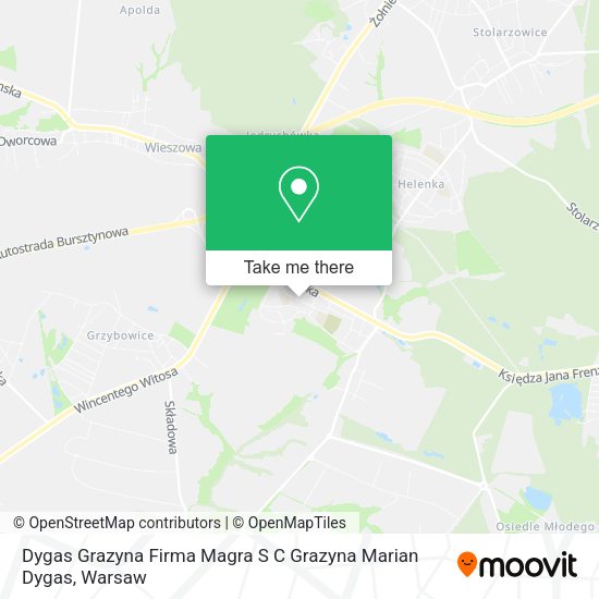 Dygas Grazyna Firma Magra S C Grazyna Marian Dygas map