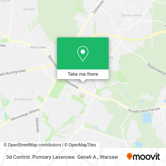 Карта 3d Control. Pomiary Laserowe. Geneli A.