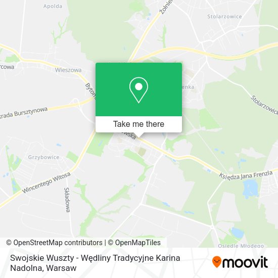 Swojskie Wuszty - Wędliny Tradycyjne Karina Nadolna map