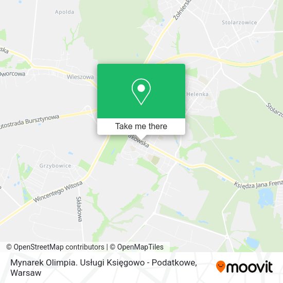 Mynarek Olimpia. Usługi Księgowo - Podatkowe map