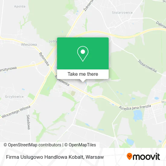 Firma Uslugowo Handlowa Kobalt map