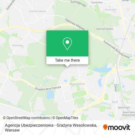 Agencja Ubezpieczeniowa - Grażyna Wesołowska map