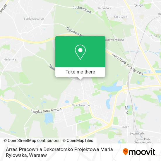 Карта Arras Pracownia Dekoratorsko Projektowa Maria Rylowska