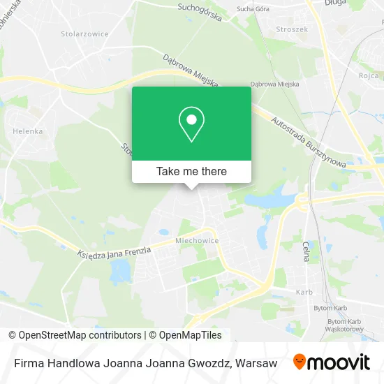 Firma Handlowa Joanna Joanna Gwozdz map