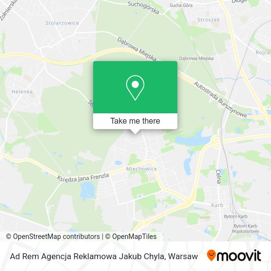 Ad Rem Agencja Reklamowa Jakub Chyla map