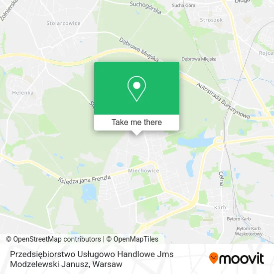 Przedsiębiorstwo Usługowo Handlowe Jms Modzelewski Janusz map