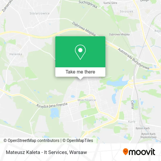 Карта Mateusz Kaleta - It Services