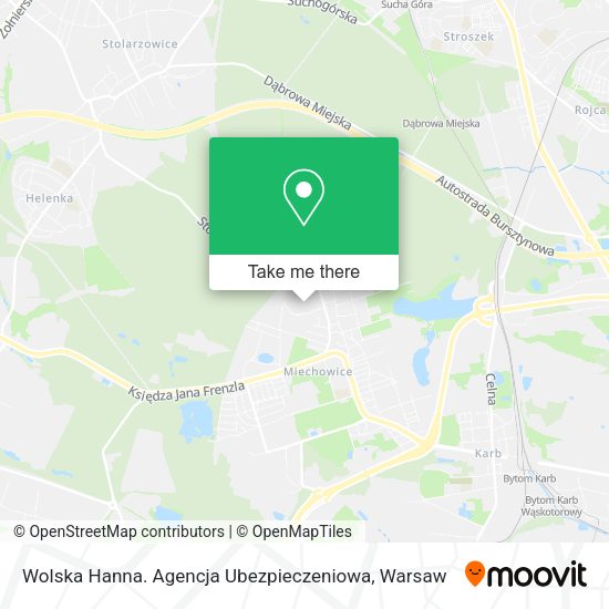 Wolska Hanna. Agencja Ubezpieczeniowa map