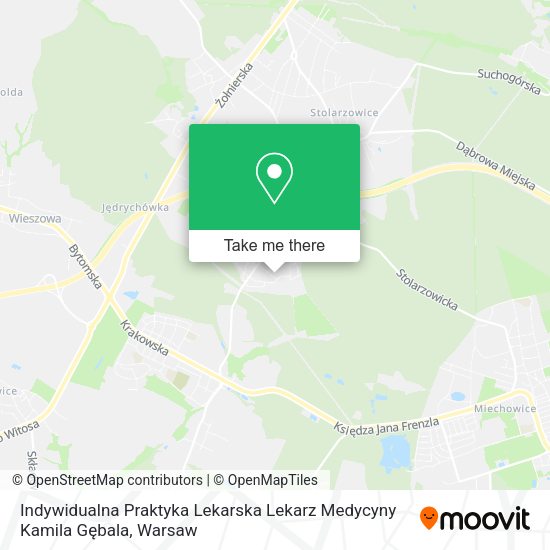 Indywidualna Praktyka Lekarska Lekarz Medycyny Kamila Gębala map