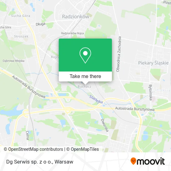 Карта Dg Serwis sp. z o o.