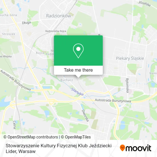 Stowarzyszenie Kultury Fizycznej Klub Jeździecki Lider map