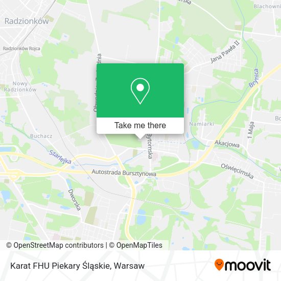 Karat FHU Piekary Śląskie map