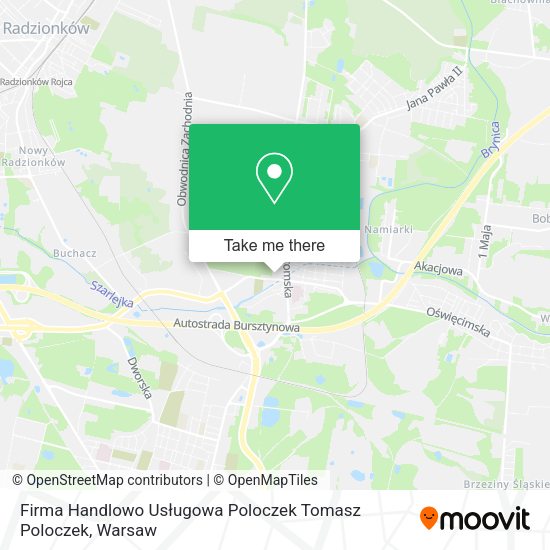 Firma Handlowo Usługowa Poloczek Tomasz Poloczek map