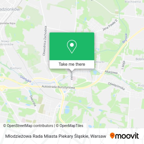 Młodzieżowa Rada Miasta Piekary Śląskie map