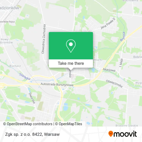 Карта Zgk sp. z o.o. 8422